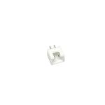 2 Pin JST Connector Male - 2.54mm Pitch (Pack of 10)