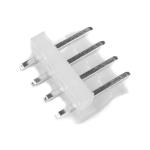 4 Pin - Molex CPU 3.96mm MALE Connector Straight Header KK396 (Pack of 100)