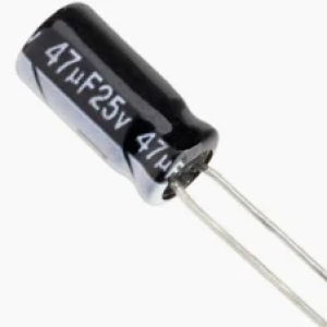 47µF 25V Electrolytic Capacitor (Pack of 100)